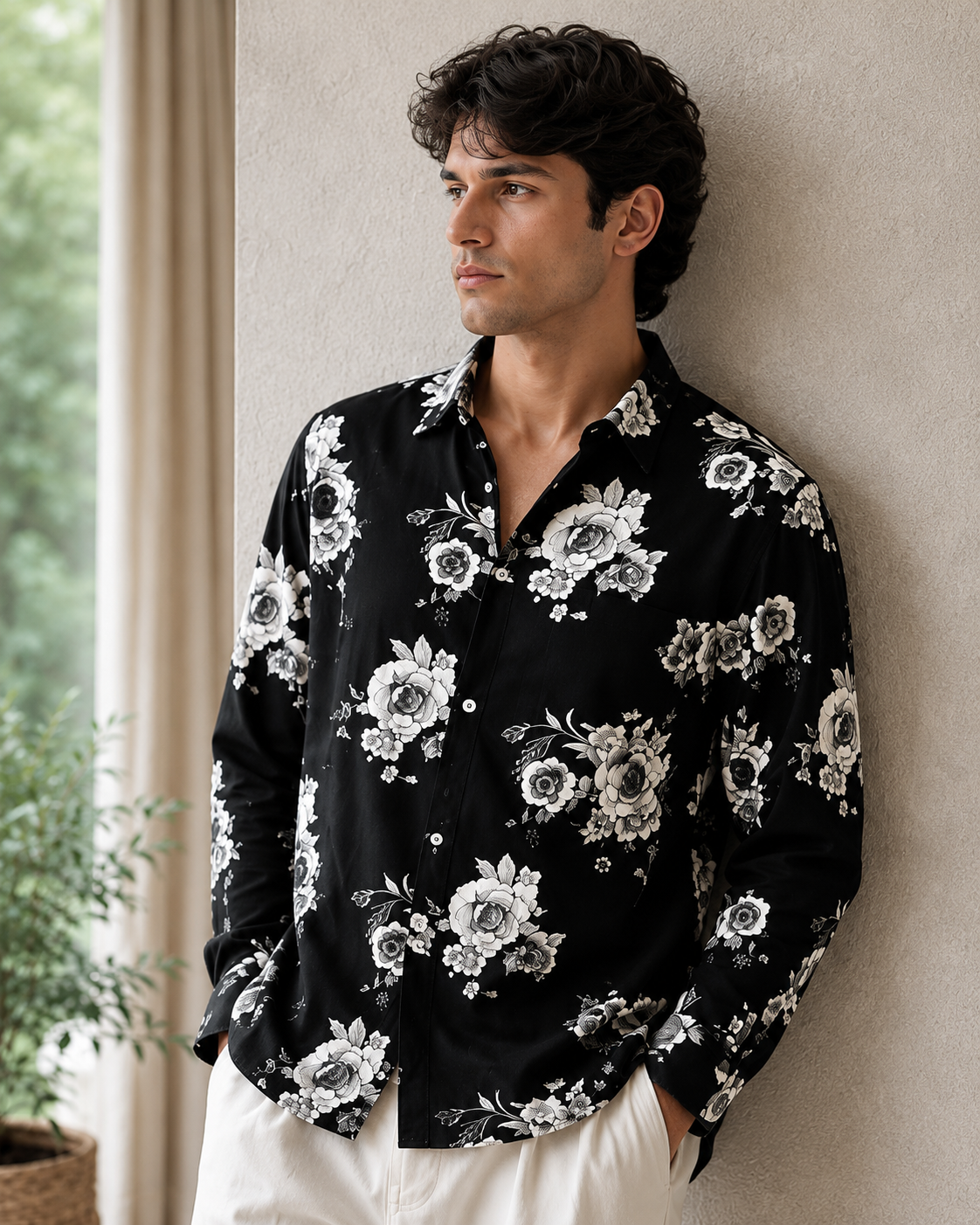 Noir Bloom Shirt