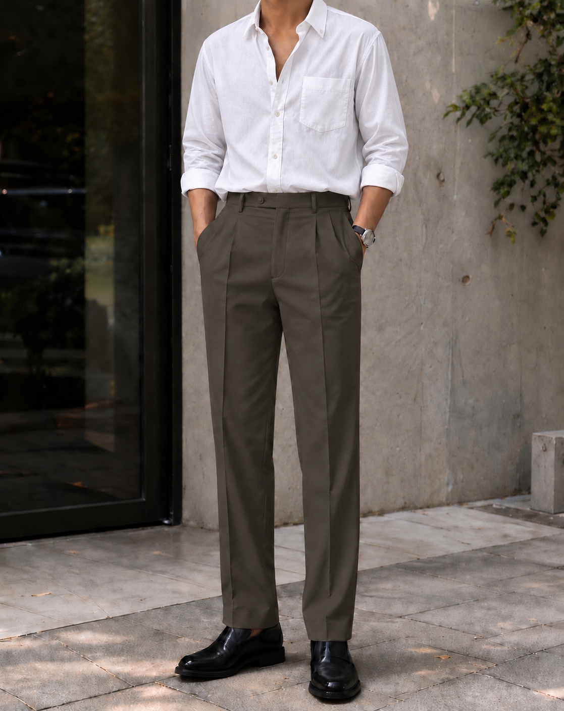 Premium Vault Essential White Oxford Shirt thumbnail 2